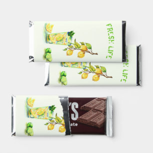 Fresh Lemon Drink Custom Text Your Summer Party Hershey Bar Favors