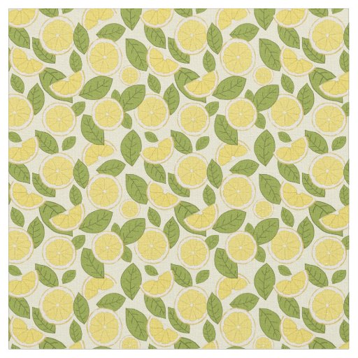 Fresh Lemon Fabric