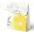 Fresh Lemon Favor Box