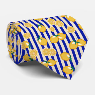 fresh lemon neck tie