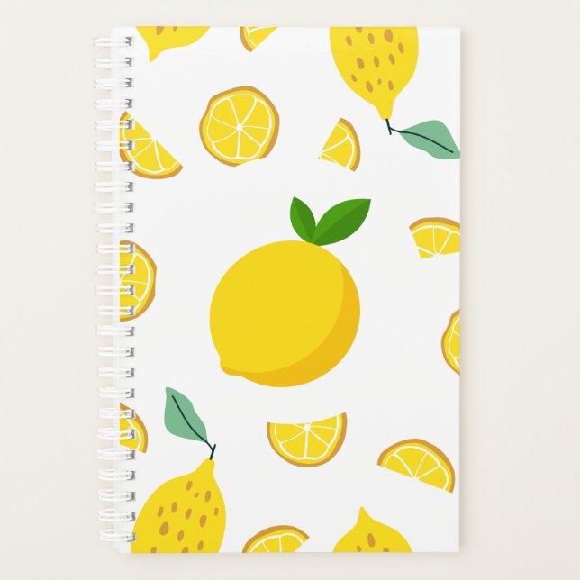 Fresh Lemon Notebook (Front)
