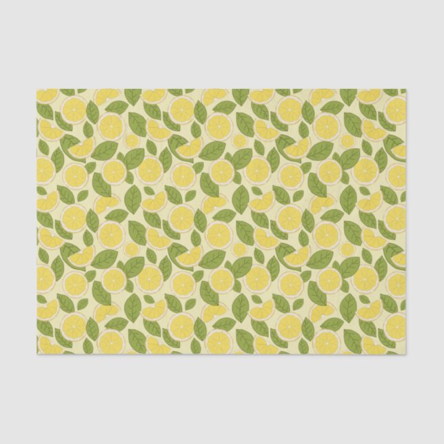 Fresh Lemon Tissue Paper (Front)