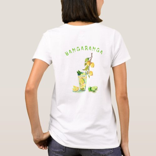 Fresh Lemons Drink T-Shirt Bangaranga Text