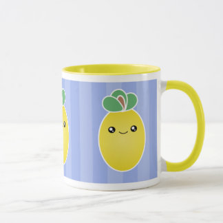 Fresh Lemons Kawaii Mug