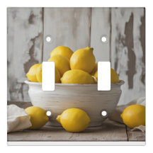 fresh lemons light switch