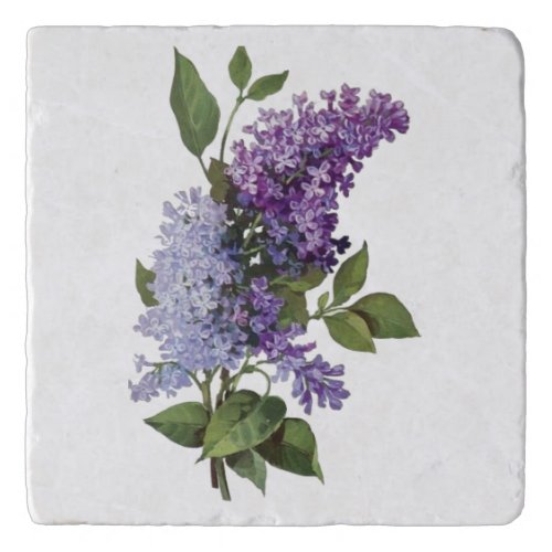 Fresh Lilacs _ French Country Home Decor Trivet