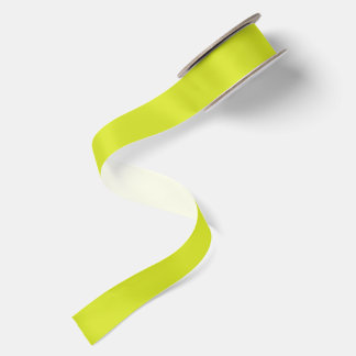 Fresh Lime Green Modern Solid Color Accent Satin Ribbon