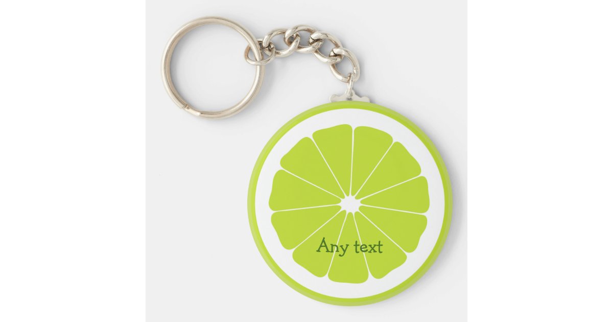 Fresh Lime Theme Keychains