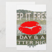 Fresh Lips, Uplifting Vibes: 'Keep It Fresh & Nice (Front/Back)