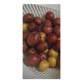 fresh little potatoes card