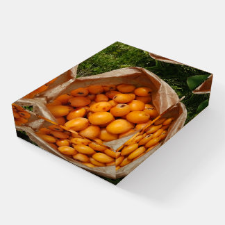 Fresh loquats paperweight
