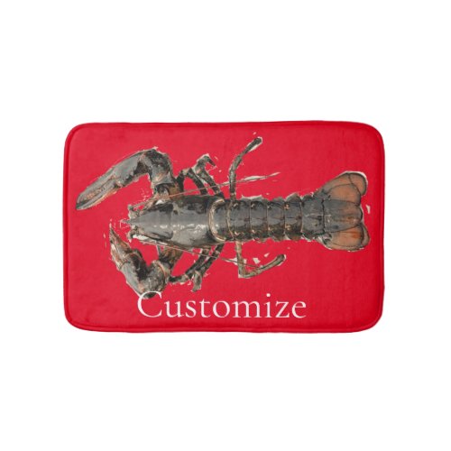 Fresh Maine Lobster Thunder_Cove Bath Mat