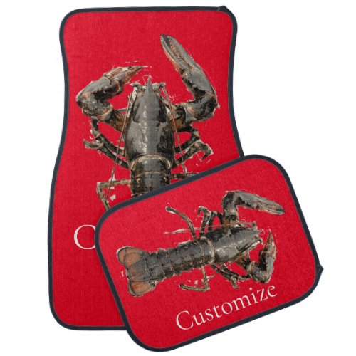 Fresh Maine Lobster Thunder_Cove Car Floor Mat