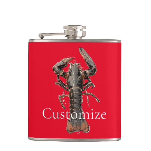 Fresh Maine Lobster Thunder_Cove Flask (Front)