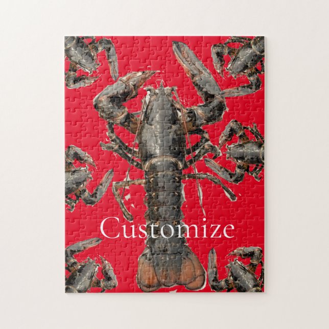 Fresh Maine Lobster Thunder_Cove Jigsaw Puzzle (Vertical)