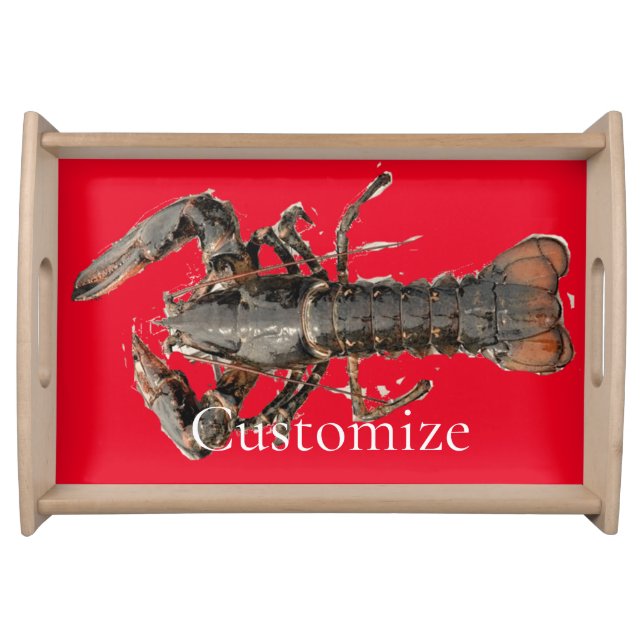 Fresh Maine Lobster Thunder_Cove Serving Tray (Front)