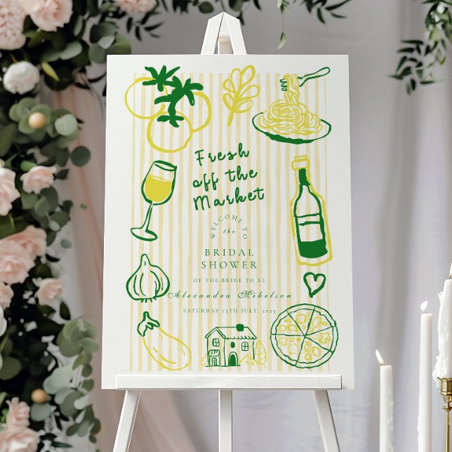 Fresh Market Celebration Shower Foam Board (Creator Uploaded)