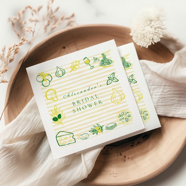 Fresh Market Celebration Shower Napkins (Creator Uploaded)