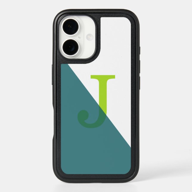  Fresh Minimalist Geometric Monogram Otterbox iPhone Case (Back)