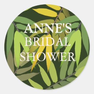 Fresh & Modern Bridal Shower Sticker