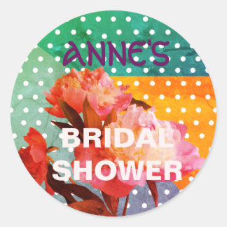 Fresh & Modern Bridal Shower Sticker