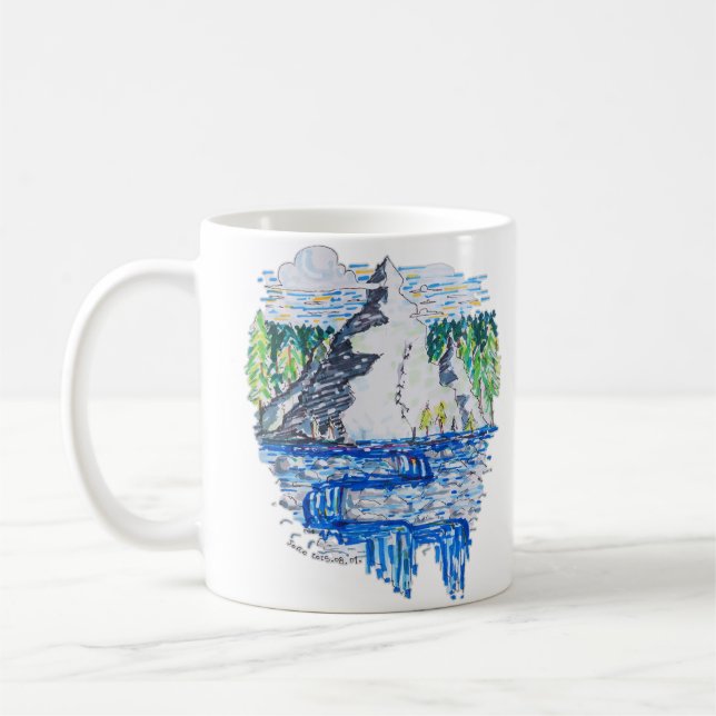Fresh Mountain Coffee Mug (Left)