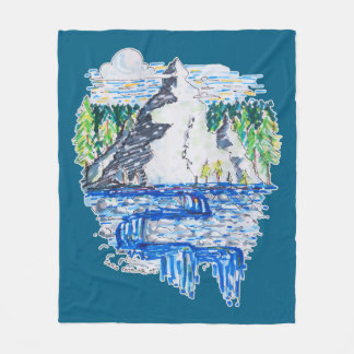 Fresh Mountain Fleece Blanket