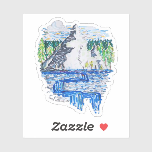 Fresh Mountain Sticker (Sheet)