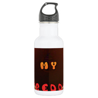Fresh My Freddy Art Print Stainless Steel Water Bottle