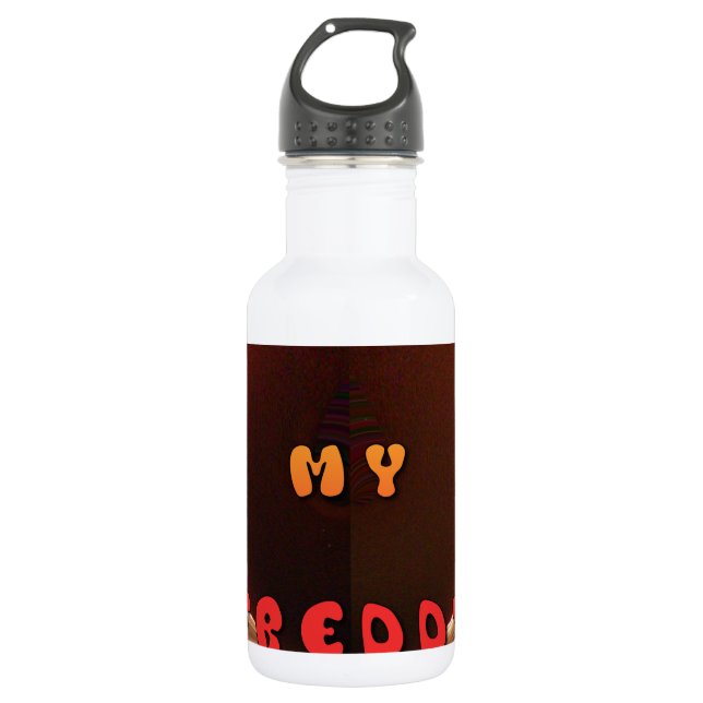 Fresh My Freddy Art Print Stainless Steel Water Bottle (Front)