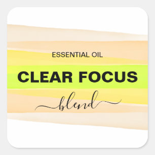 Fresh Neon Colored Roller Bottle Labels