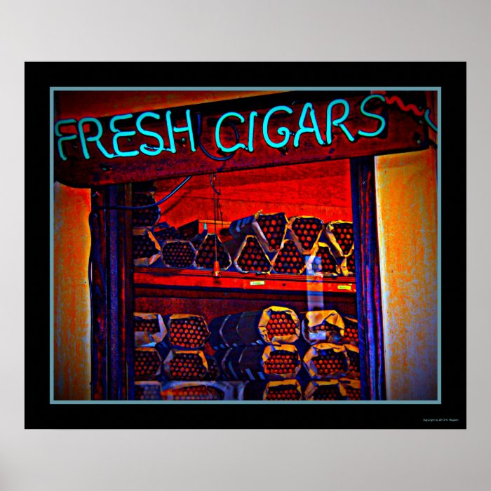 Fresh New Orleans Cigars Poster