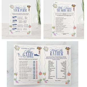 Fresh Off the Market Bridal Shower 4 Games card