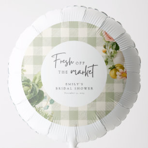 Fresh Off The Market Bridal Shower Balloon