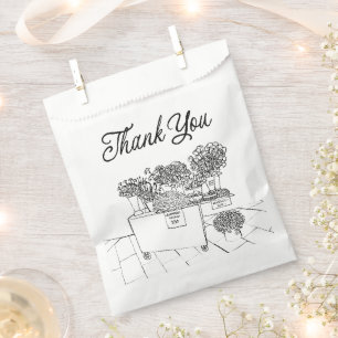 Fresh Off The Market Bridal Shower, Farmers Market Favor Bag
