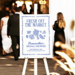 Fresh Off The Market Bridal Shower, Farmers Market Foam Board<br><div class="desc">Fresh Off The Market Bridal Shower, Farmers Market Welcome Sign This funky welcome sign features hand drawn graphics and handwritten font with a wavy frame. This farmers market theme is perfect for your bridal shower, engagement party, rehearsal dinner or any event you chose! All clipart and font are fully editable!...</div>