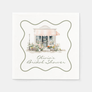 Fresh off the Market Bridal Shower Napkins