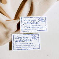 Fresh Off The Market Bridal Shower Recipe Request