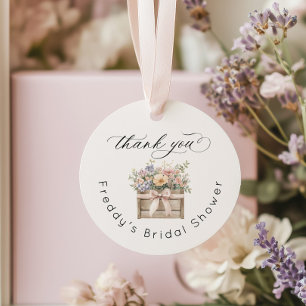 Fresh Off the Market Bridal shower Thank you Favor Tags
