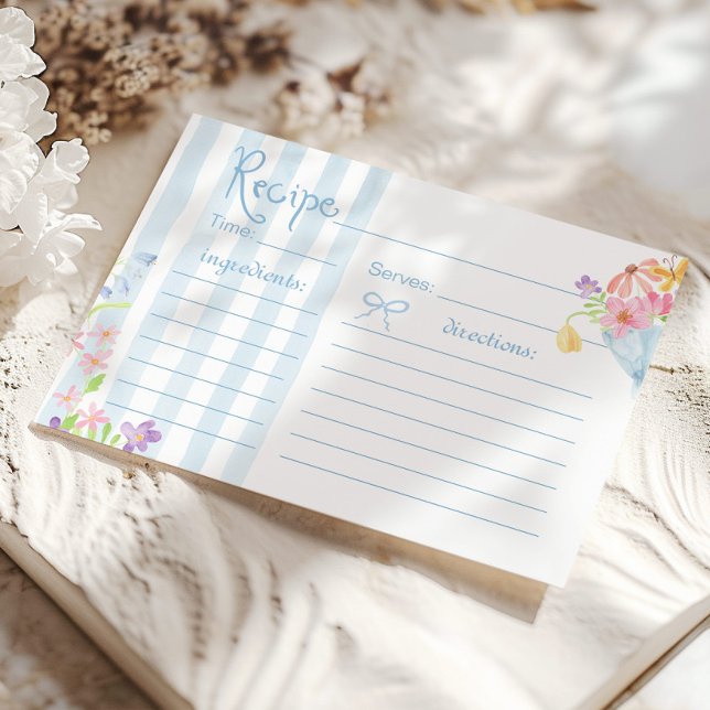 Fresh Off the Market Coquette Bridal Recipe Card (Creator Uploaded)