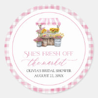 Fresh Off The Market Farmers Market Bridal Shower