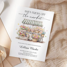 Fresh Off The Market Farmers Market Bridal Shower