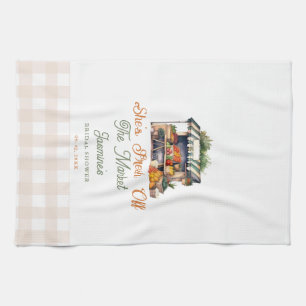 Fresh Off The Market Farmers Market Bridal Shower  Kitchen Towel