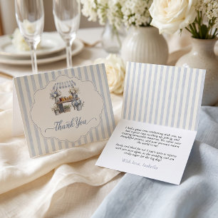 Fresh Off The Market Pastel Colors Bridal Shower Thank You Card