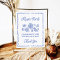Fresh Off The Market Recipe Cards Shower Sign