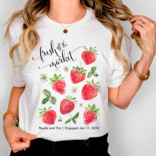 Fresh off the Market Retro Strawberries T-Shirt