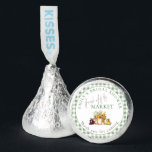 Fresh Off The Market Sage Gingham Bridal Shower Hershey®'s Kisses®<br><div class="desc">Fresh Off The Market Sage Gingham Bridal Shower Thank You. The words “fresh off the” are in a modern set script and easily personalise name,  occasion and date</div>