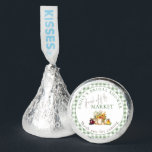 Fresh Off The Market Sage Gingham Bridal Shower Hershey®'s Kisses®<br><div class="desc">Fresh Off The Market Sage Gingham Bridal Shower Thank You. The words “fresh off the” are in a modern set script and easily personalise name,  occasion and date</div>