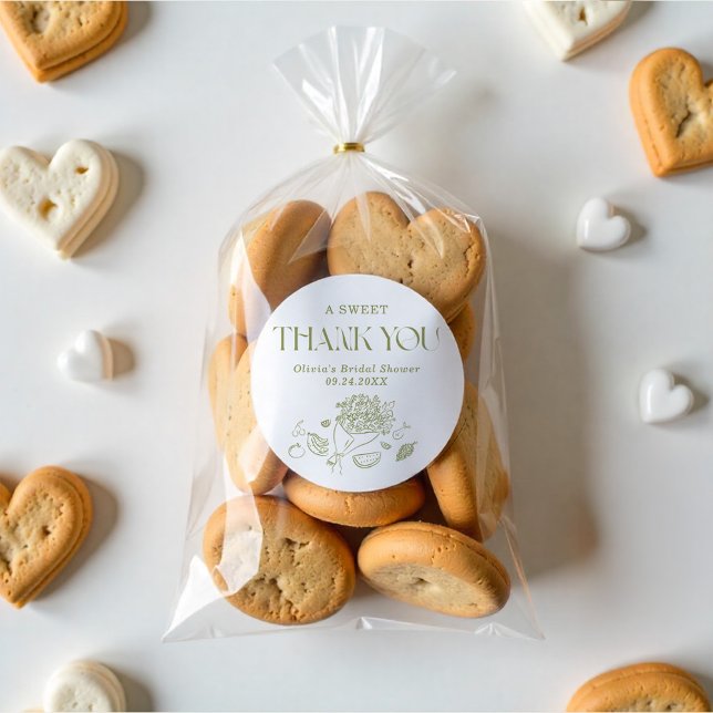 Fresh Off the Market Thank You Favor Stickers (Creator Uploaded)