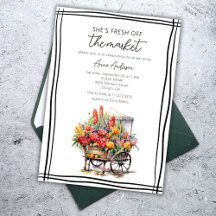 Fresh Off The Market Wavy Border Bridal Shower